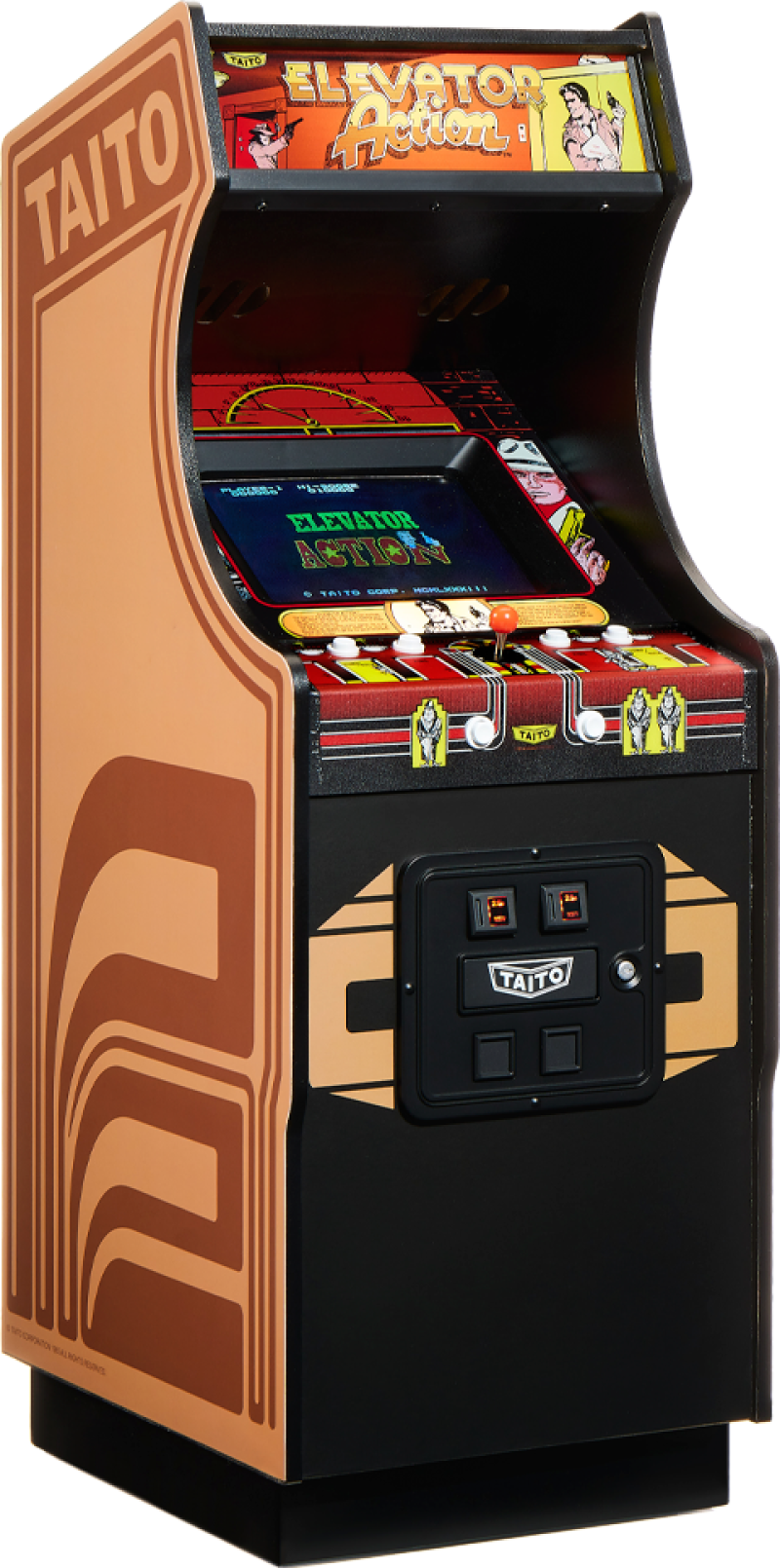 Elevator Action Quarter Arcade Scaled Replica by Numskull