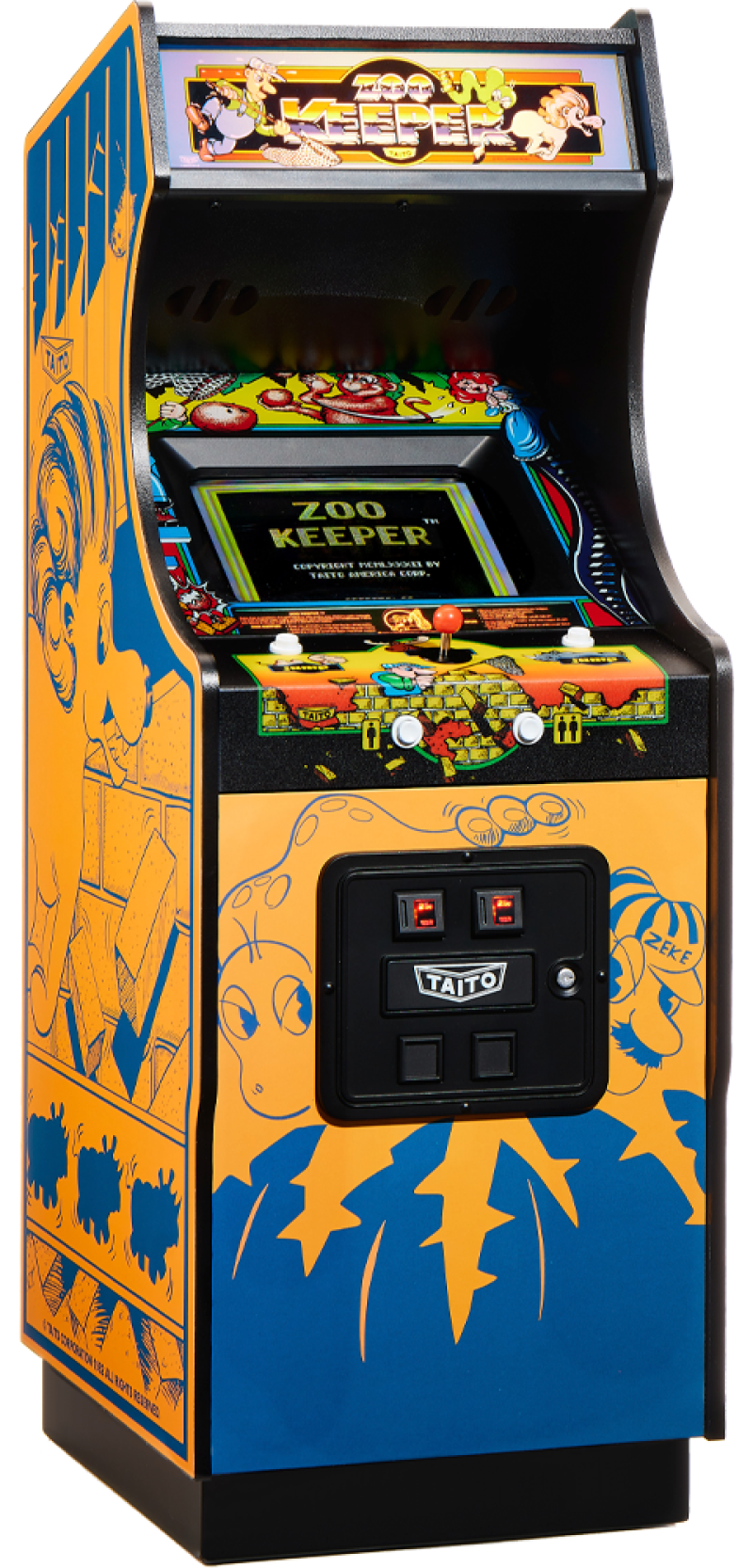 Zoo Keeper Action Quarter Arcade Scaled Replica by Numskull