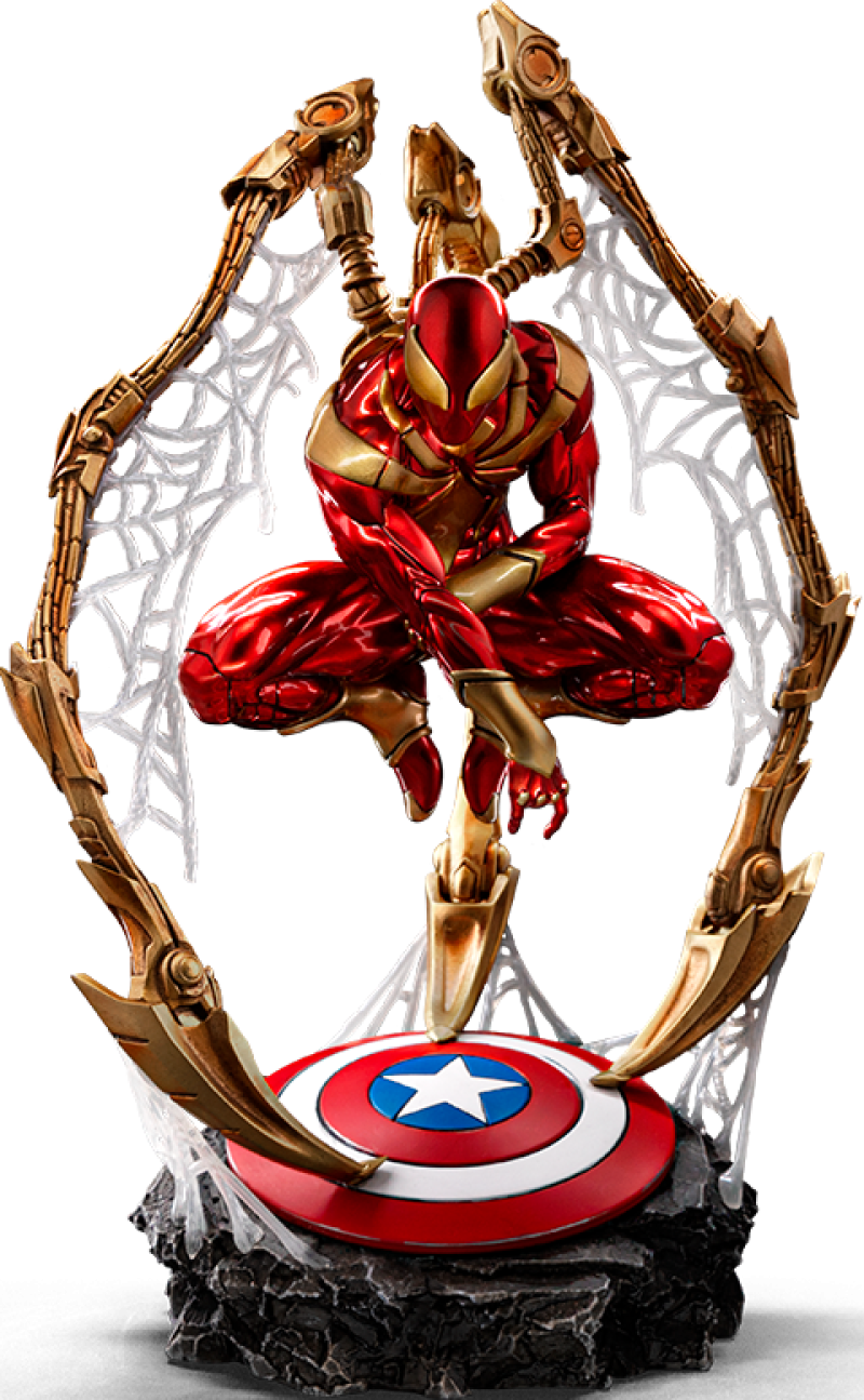 Iron Spider-Man 1:10 Scale Statue by Iron Studios