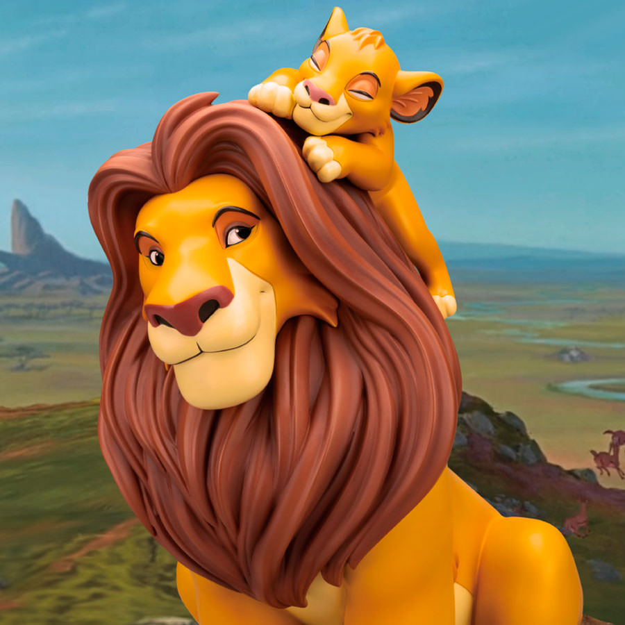 ⭐︎MufasaKing⭐︎ The Lion King - Mufasa Statue by Beast Kingdom | Sideshow Collectibles