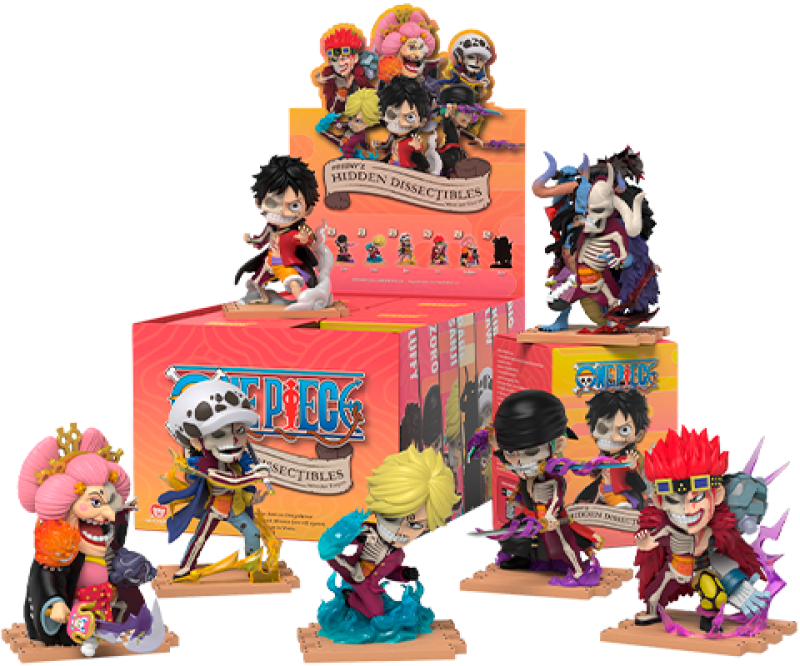Freeny’s Hidden Dissectibles: One Piece (Wano Arc Edition) Blind Box Set by Mighty Jaxx