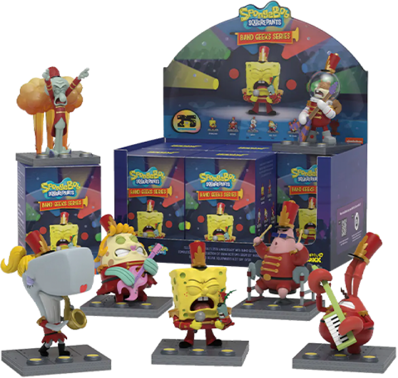 SpongeBob Squarepants: Band Geeks Blind Box Set by Mighty Jaxx