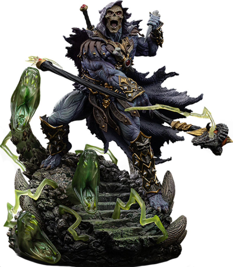 Skeletor Unleashed Deluxe 1:10 Scale Statue by Iron Studios