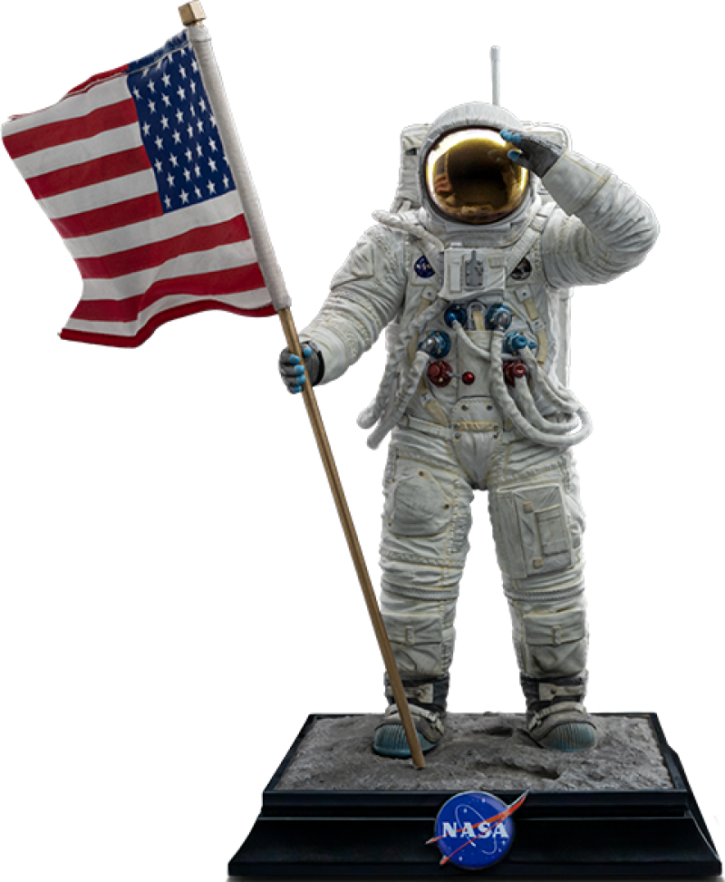 Apollo 11 Astronaut 1:10 Scale Statue by Iron Studios