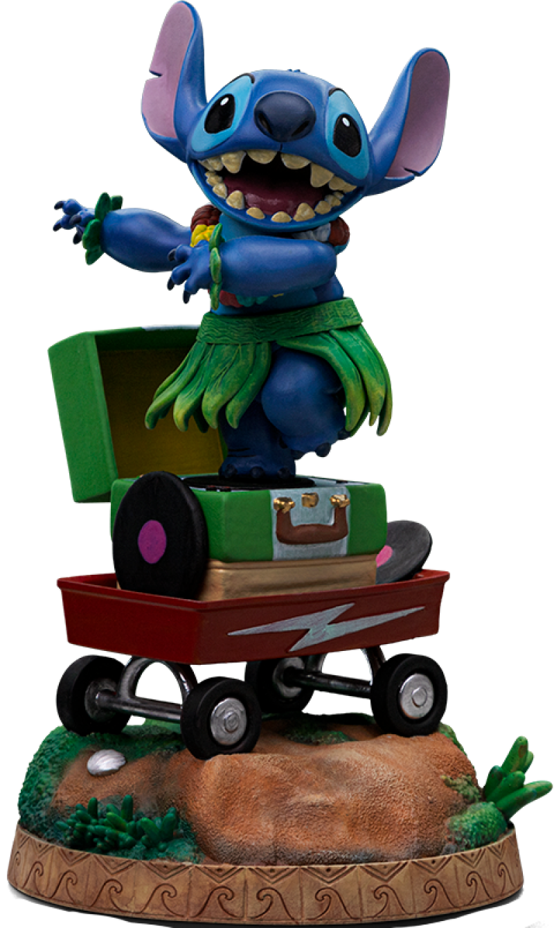 Stitch (Hula) 1:10 Scale Statue by Iron Studios