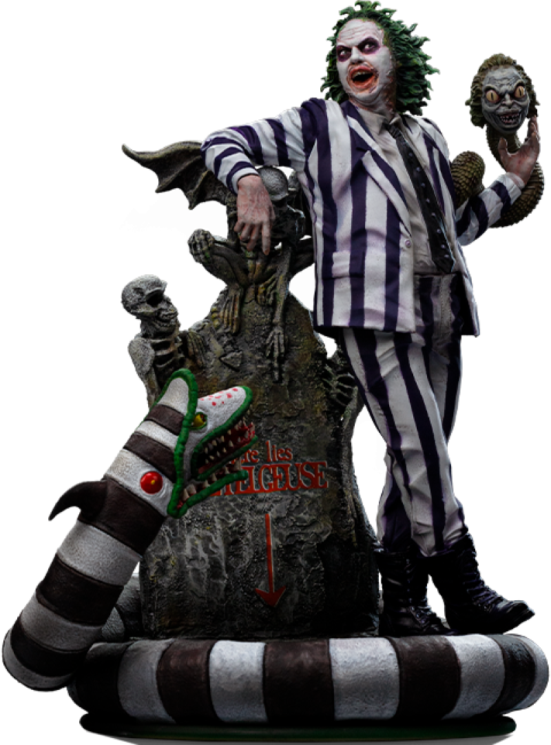 Beetlejuice 1:10 Scale Statue by Iron Studios
