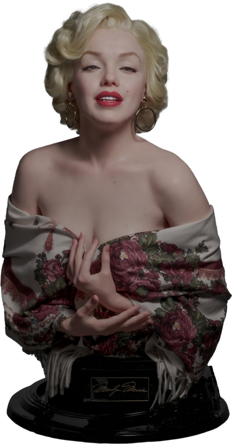 Marilyn Monroe Life-Size Bust by Damtoys
