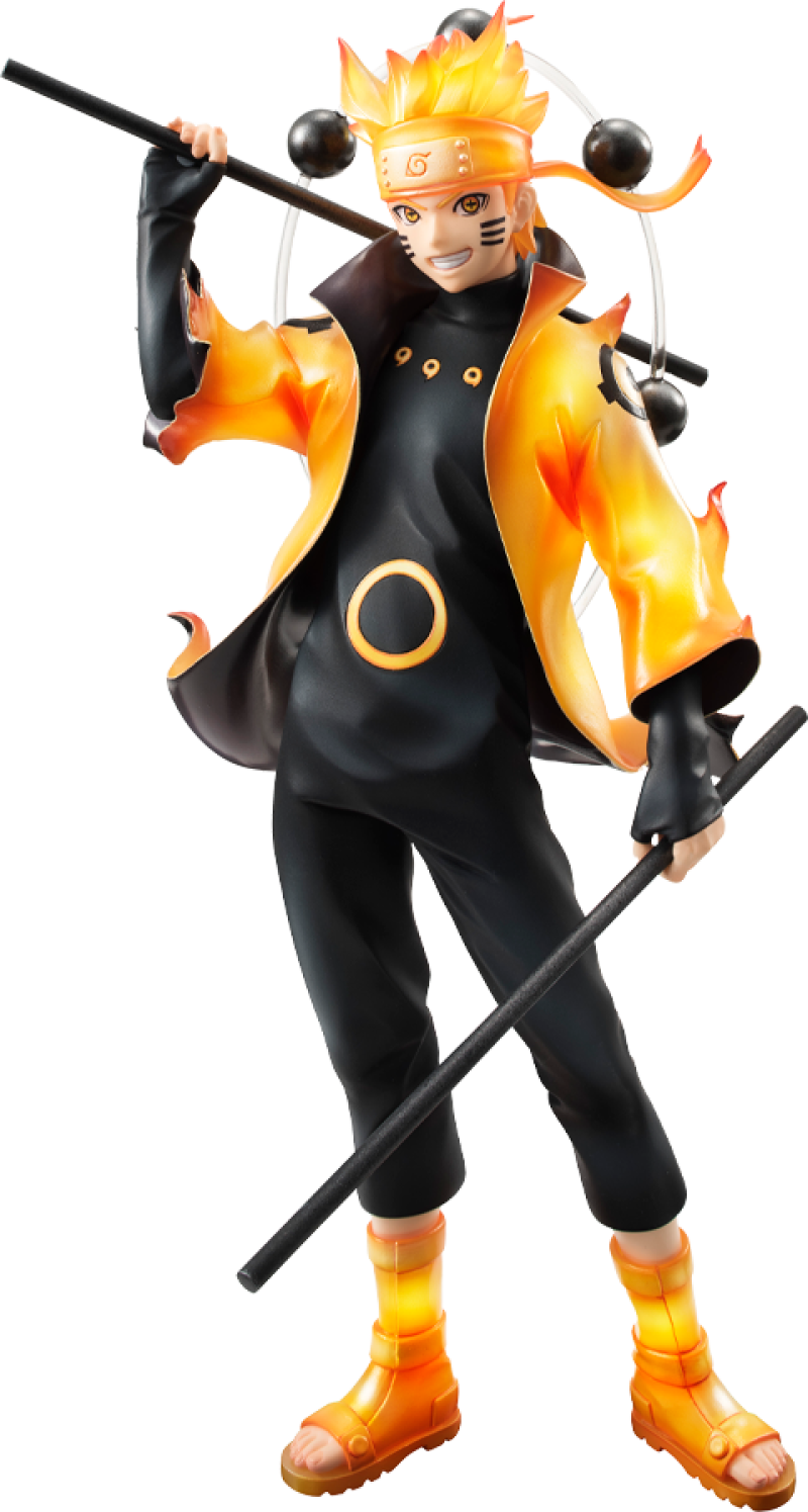 Naruto Uzumaki Six Paths Sage Mode (G.E.M. 15th Anniversary Version) Collectible Figure by MegaHouse