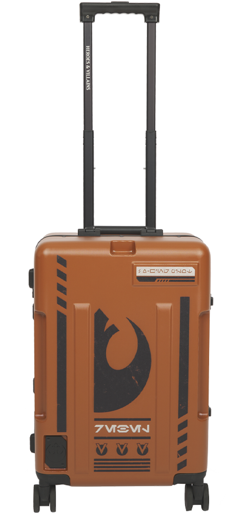 Rebel Molded Carry-On Suitcase Bag by Heroes & Villains