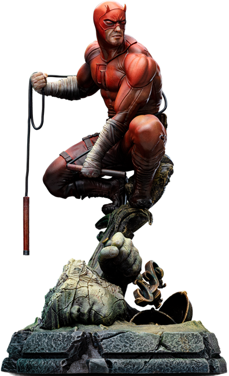 Daredevil Unleashed 1:10 Scale Statue by Iron Studios