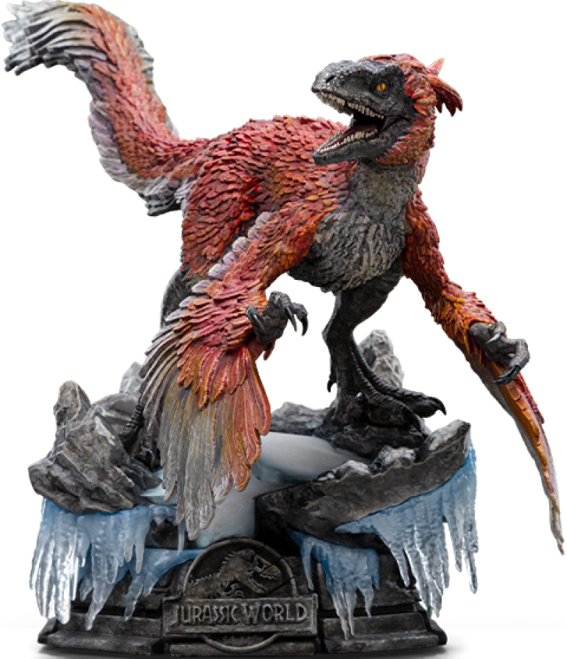 Pyroraptor 1:10 Scale Statue by Iron Studios
