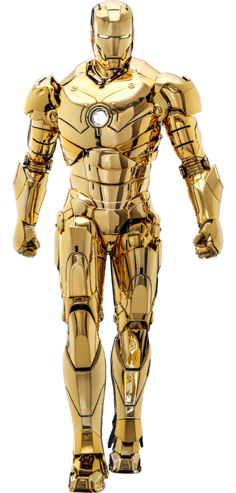 Iron Man Mark III (Golden Color Version) Sixth Scale Figure by Hot Toys (913832)