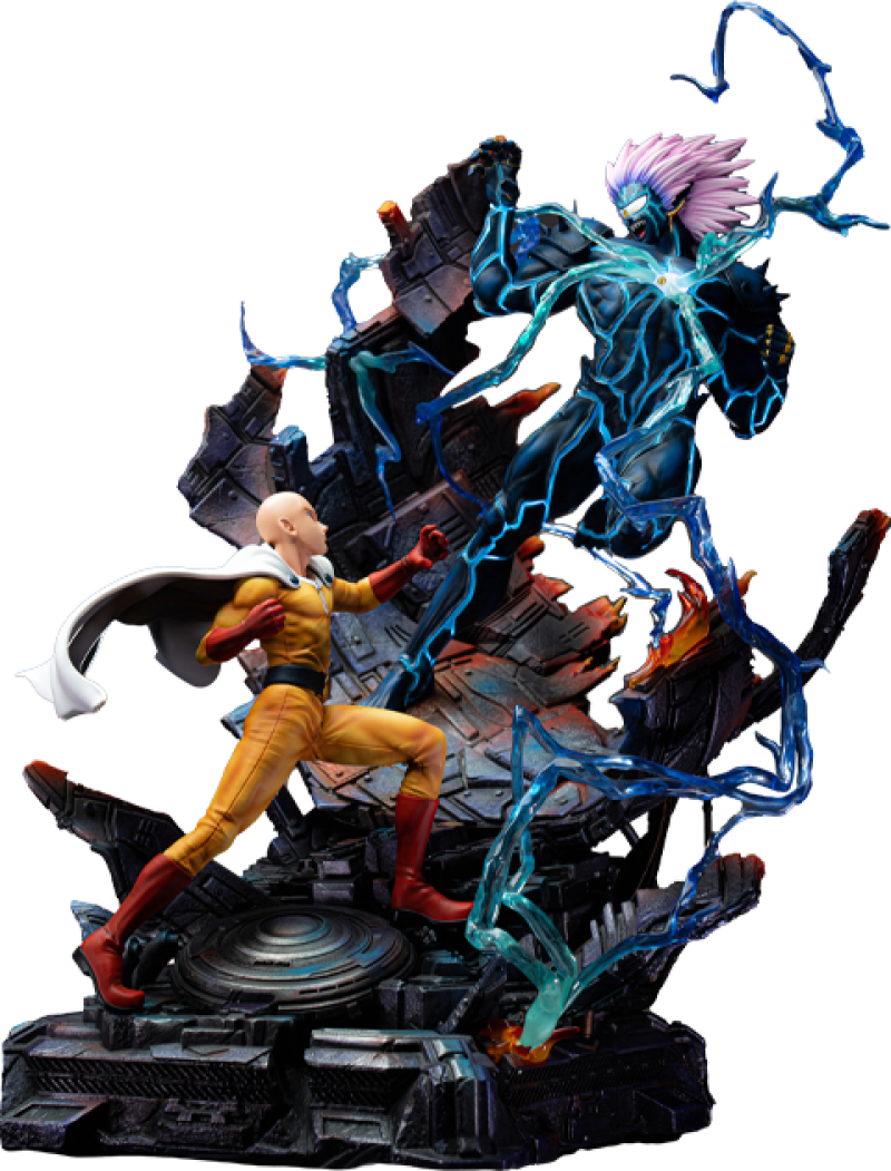 Saitama VS Lord Boros Statues by Jimei Palace