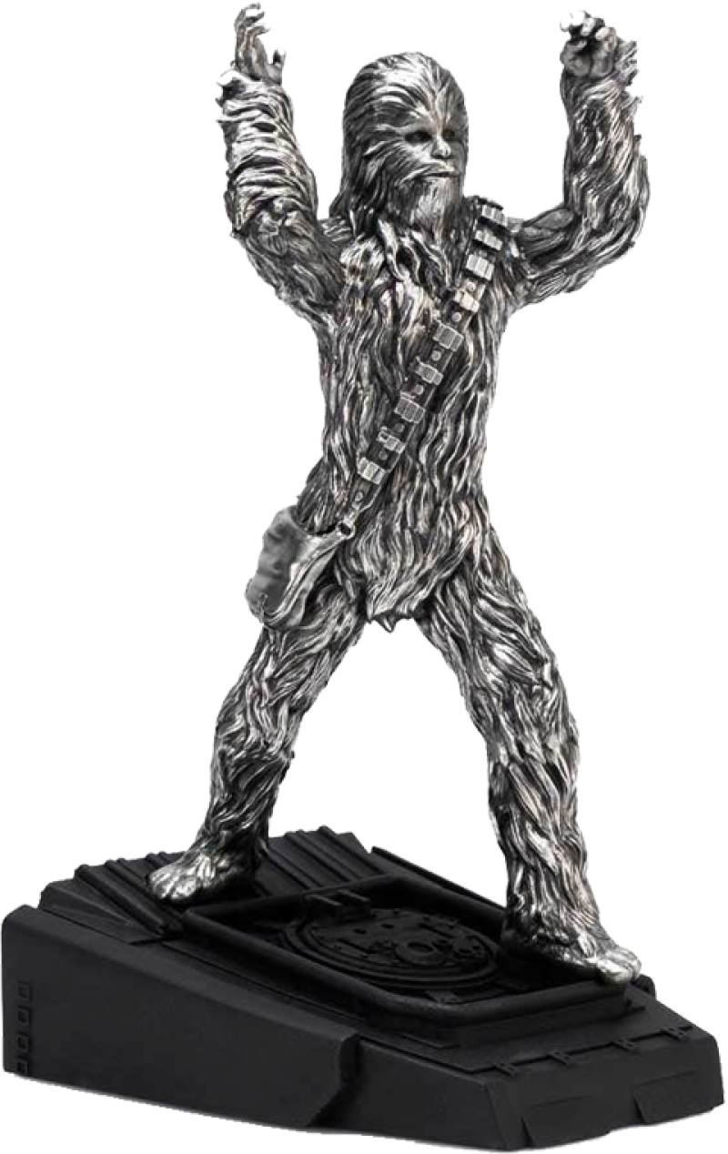 Chewbacca AT-ST Endor Pewter Collectible by Royal Selangor