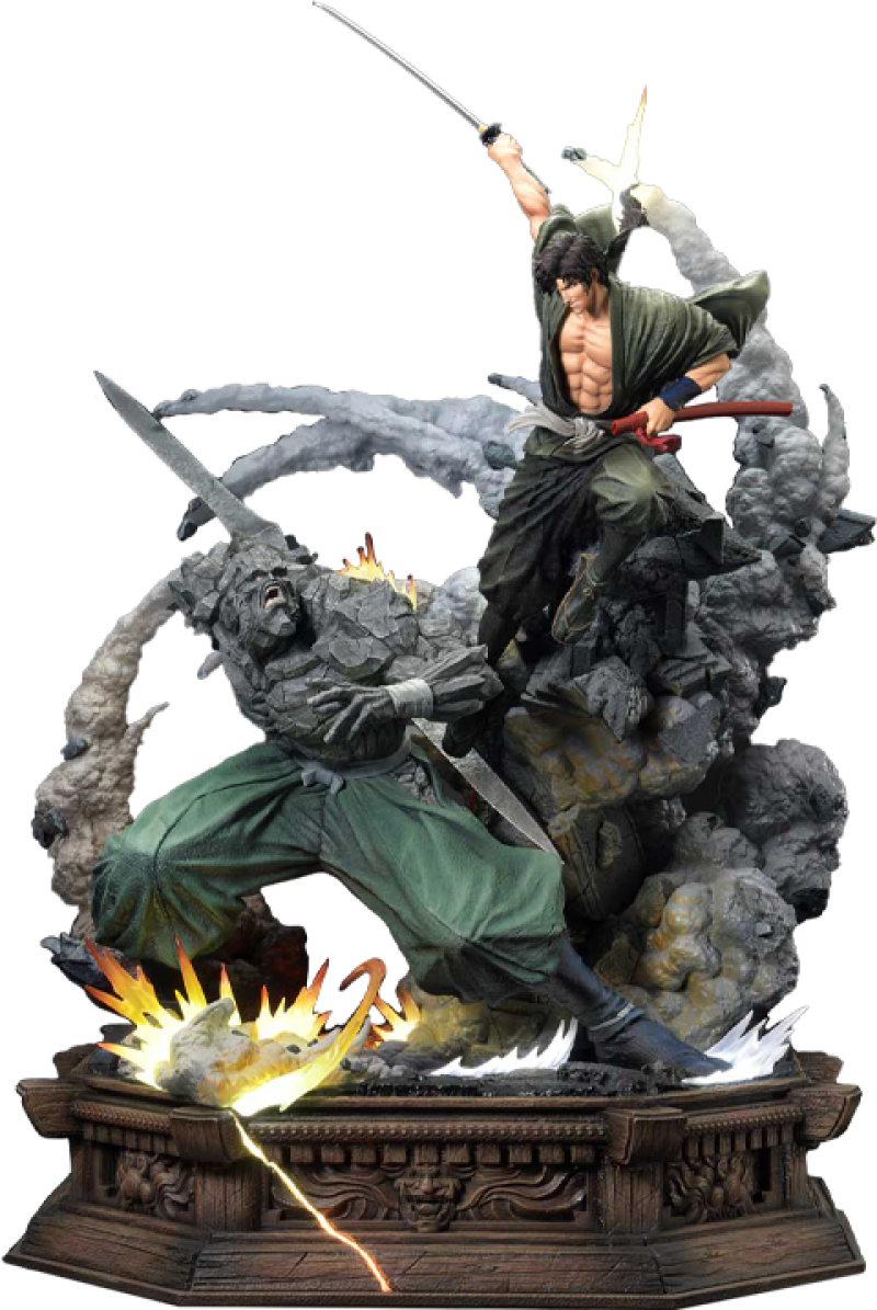 Jubei Versus Tessai Quarter Scale Statue by Prime 1 Studio