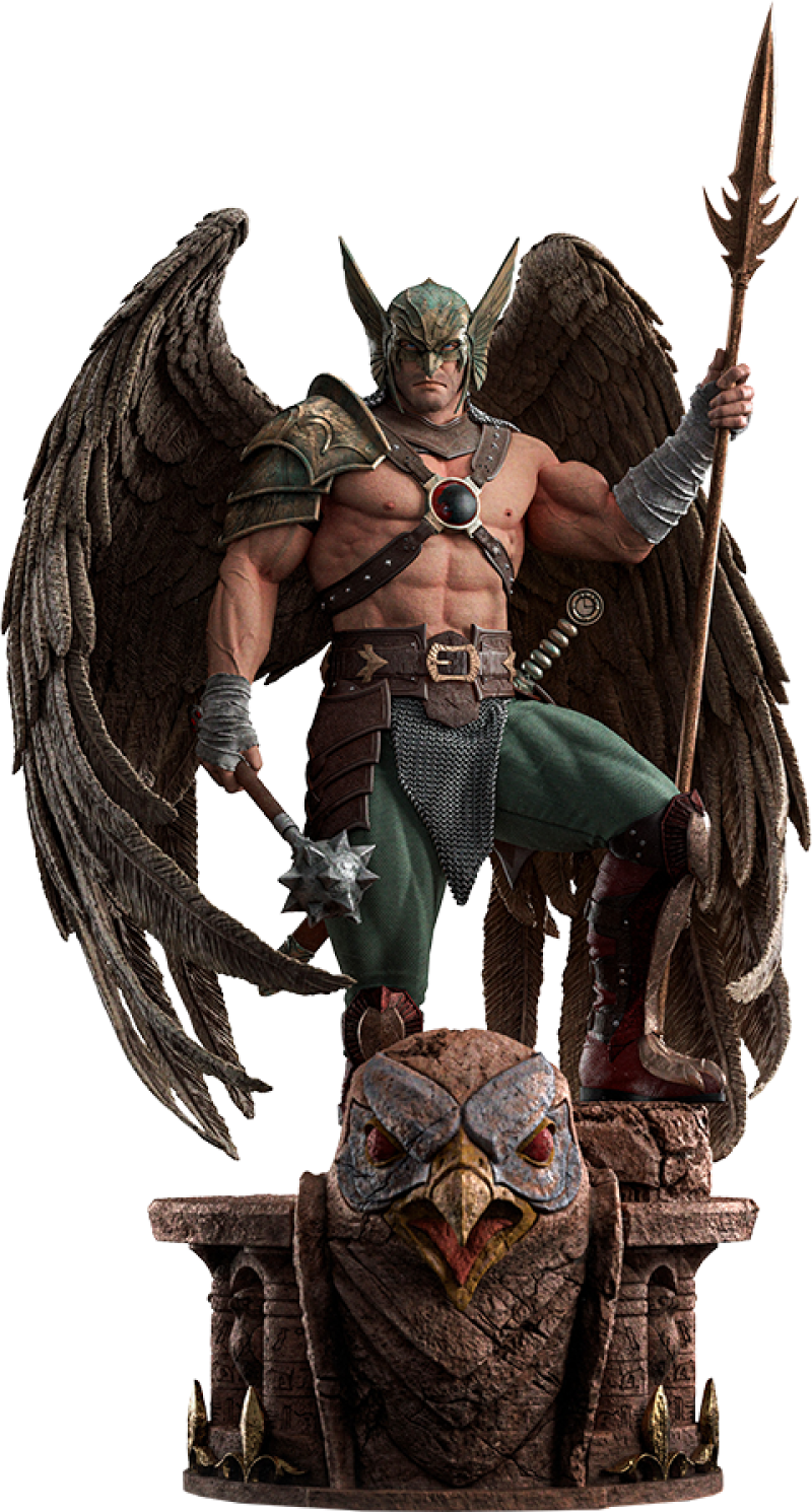 Hawkman (10th Anniversary) 1:10 Scale Statue by Iron Studios
