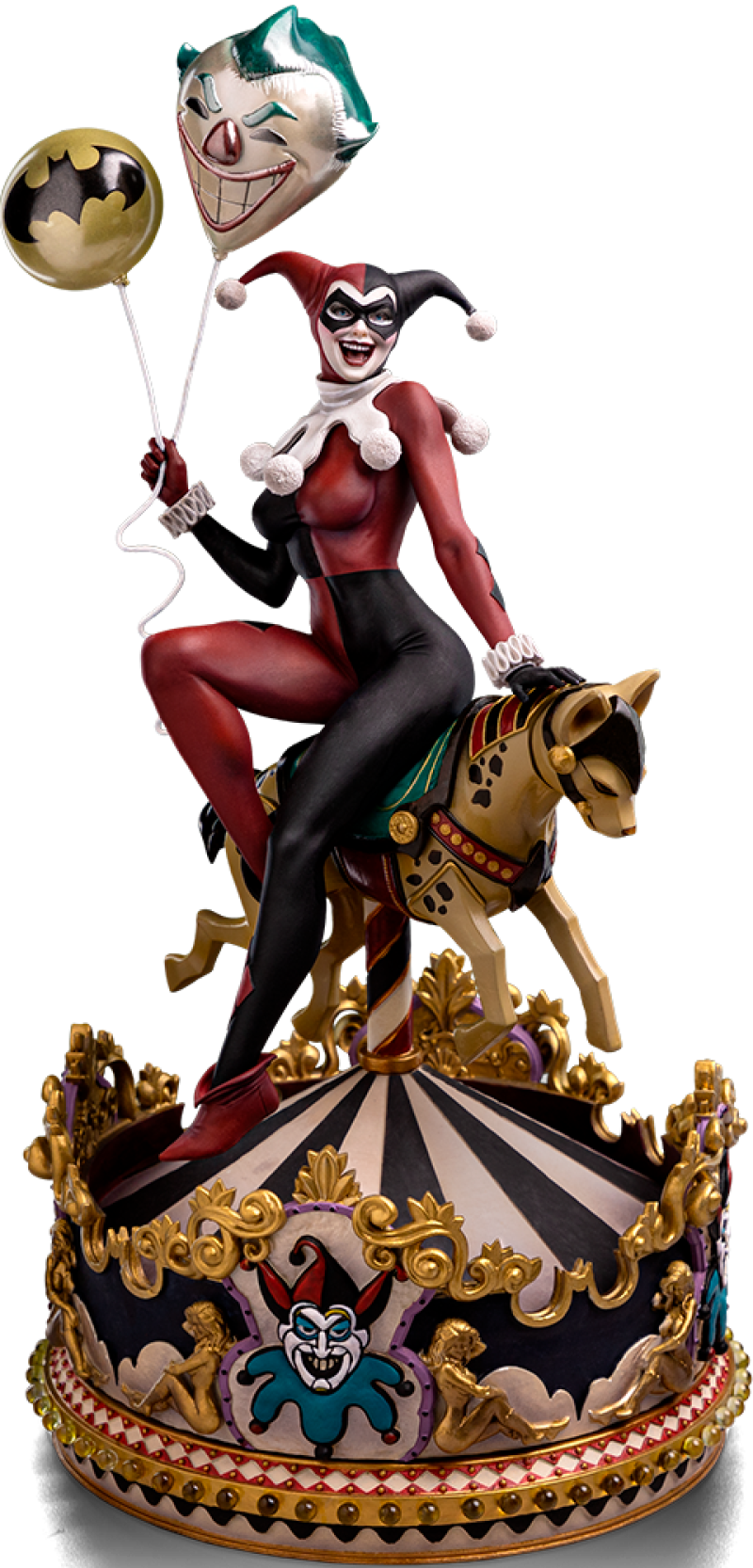 Harley Quinn Unleashed 1:10 Scale Statue by Iron Studios