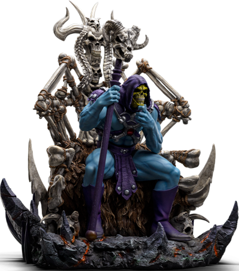 Skeletor on Throne 1:3 Scale Statue by Iron Studios