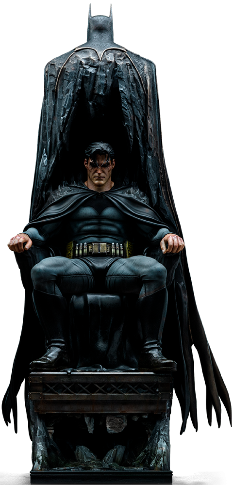 Batman and Bruce Wayne Quarter Scale Statue by Iron Studios