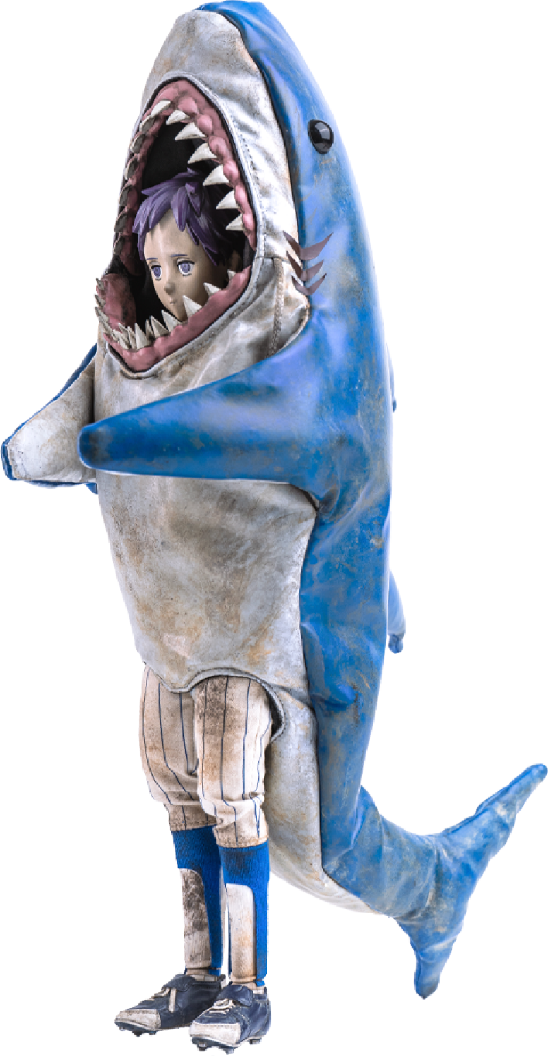 Ebisu (Peace Sharks Mascot Version) Sixth Scale Figure by Threezero