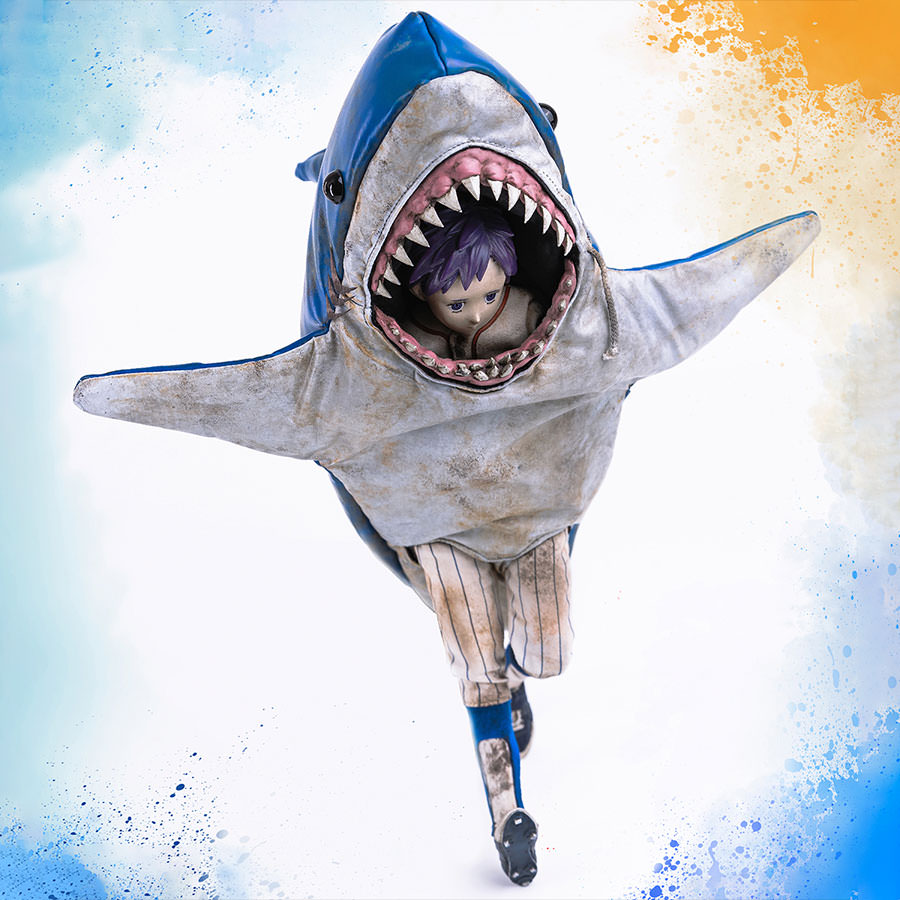 Ebisu (Peace Sharks Mascot Version) Sixth Scale Figure by