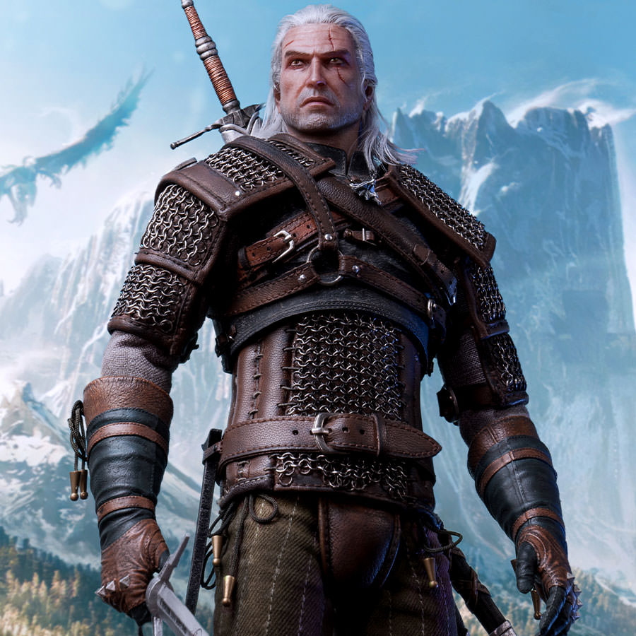 The Witcher 3: Wild Hunt Geralt of Rivia Sixth Scale Figure The Witcher 3: Wild Hunt Geralt of Rivia Sixth Scale Figure