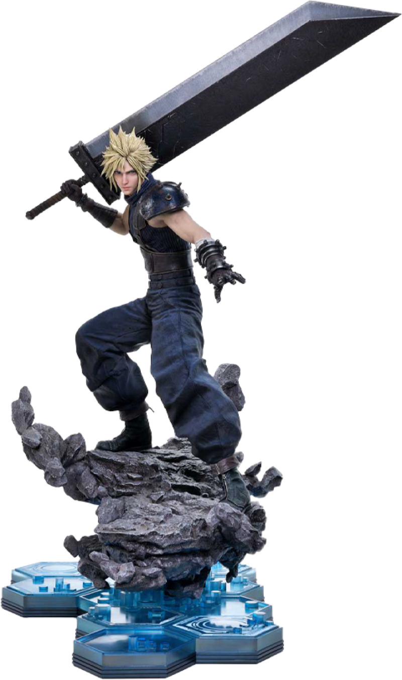 Cloud Strife Quarter Scale Statue by Square Enix