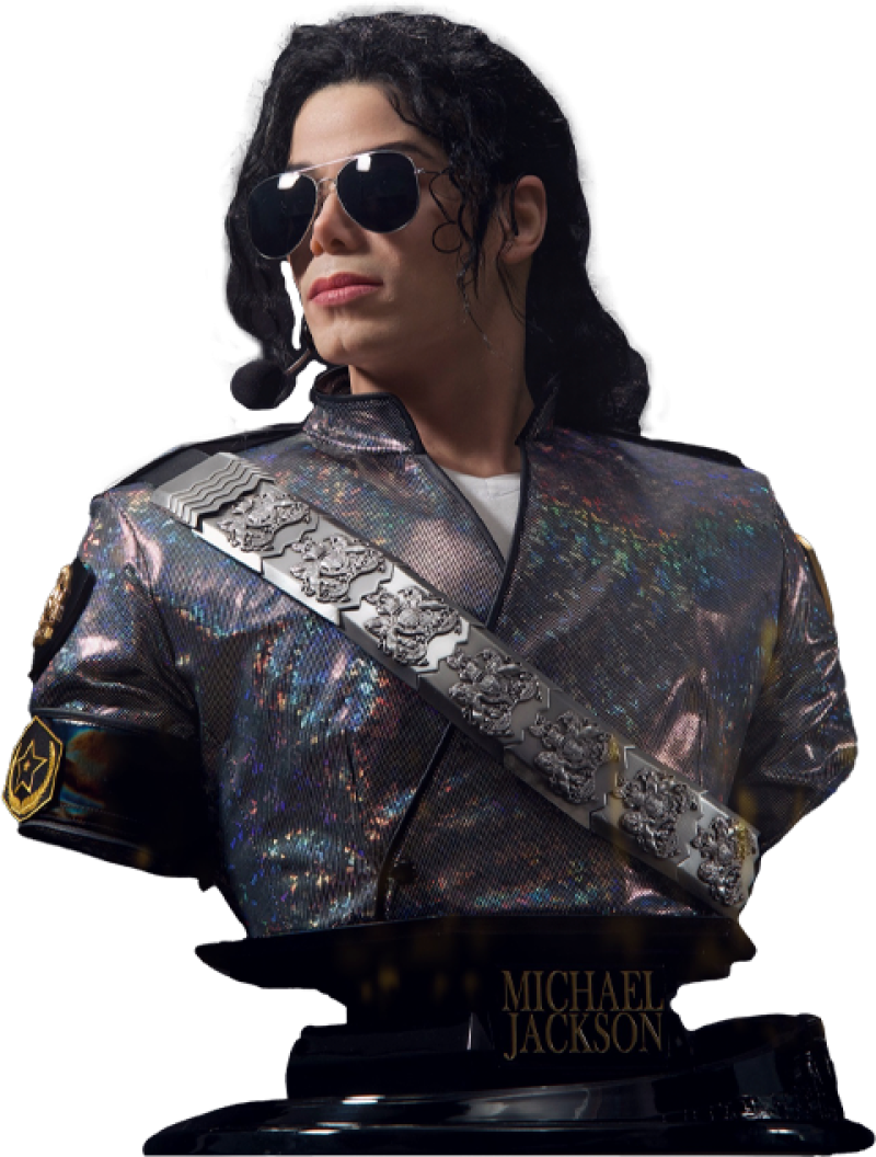 Michael Jackson (Dangerous Tour) Life-Size Bust by Damtoys