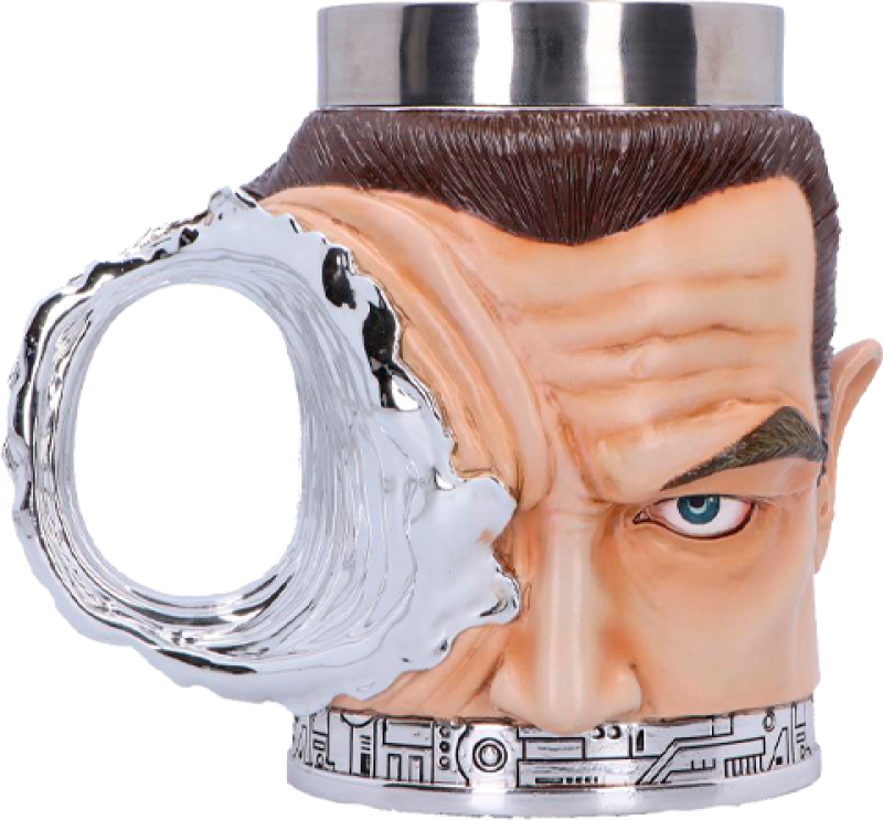 T-1000 Tankard Collectible Drinkware by Nemesis Now