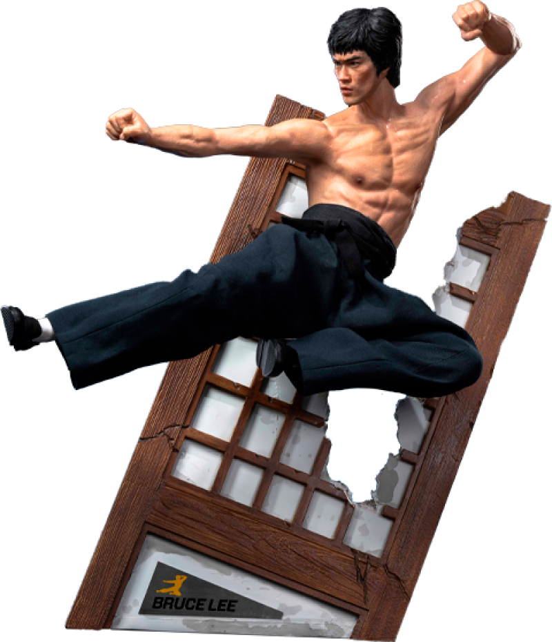 Bruce Lee (Flying-Kick) Statues by Star Ace Toys Ltd.