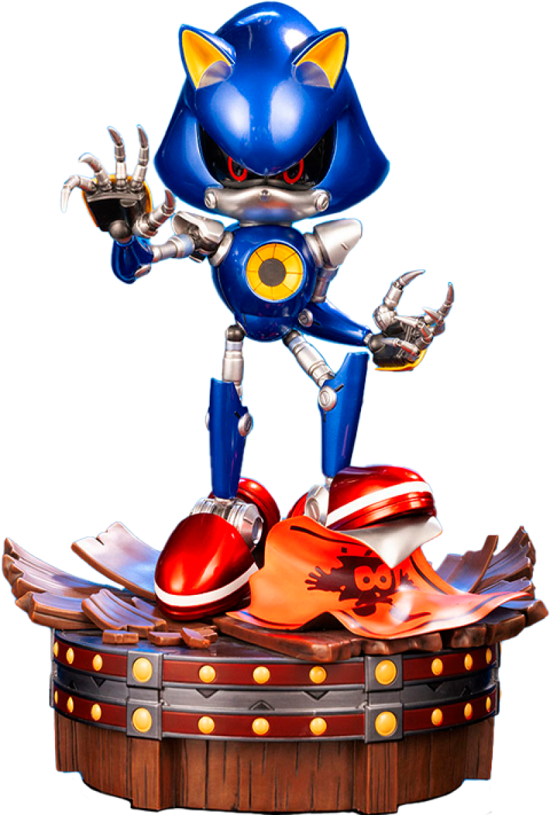 Metal Sonic Statues by First 4 Figures