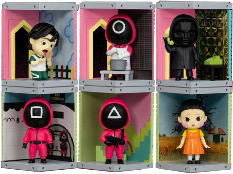 Squid Game Series Blind Box Set by Beast Kingdom