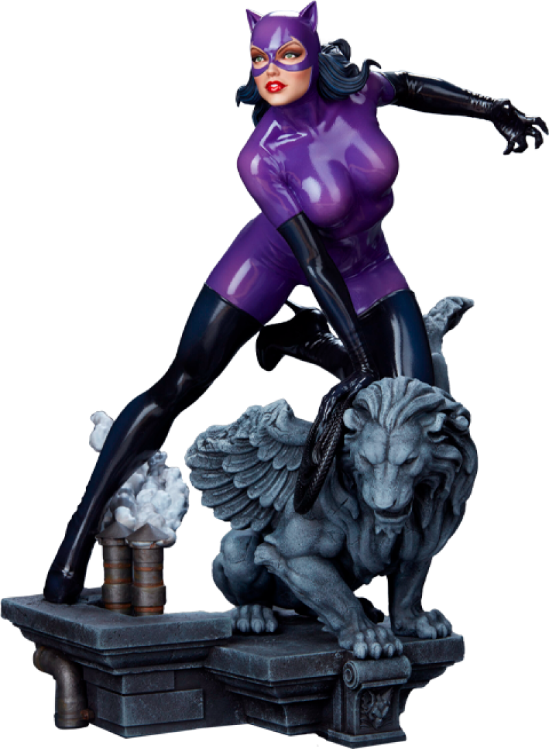 Catwoman (Purple Edition) Sixth Scale Maquette by Tweeterhead