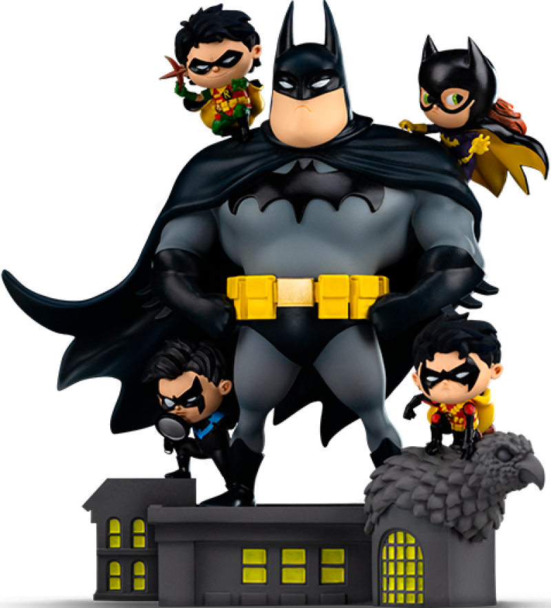 Batman Family Deluxe Statues by Iron Studios