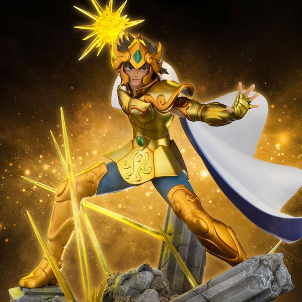Leo Aiolia (Saint Seiya) 1:10 Scale Statue by Iron Studios