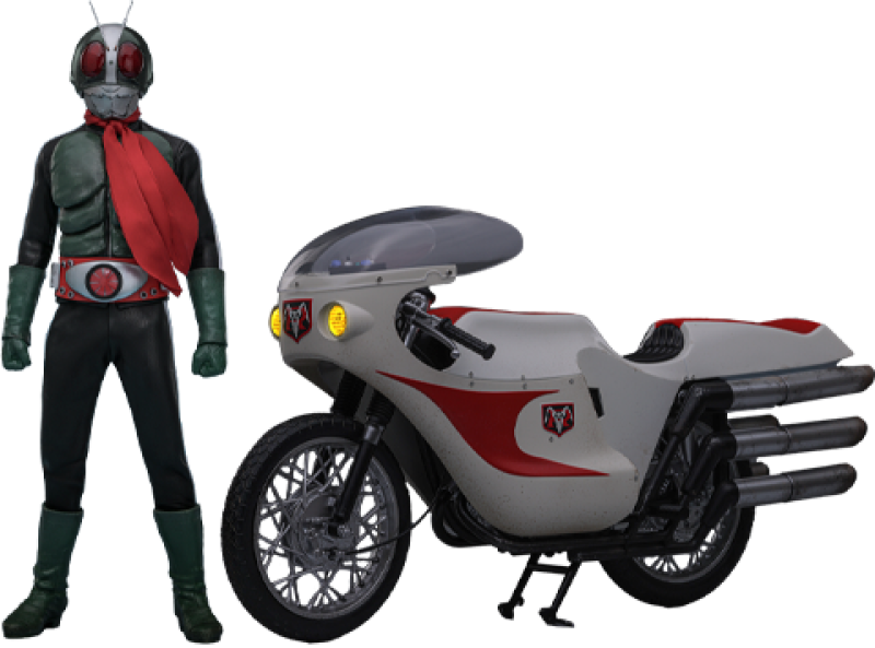 Kamen Rider No. 2 and Cyclone Sixth Scale Figure Set by Hot Toys