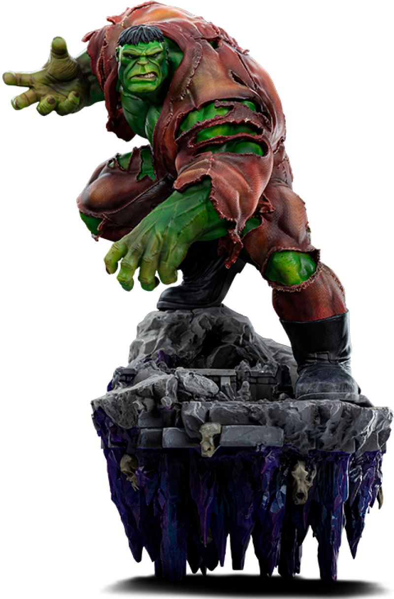 Hulk (Infinity Gauntlet) Deluxe 1:10 Scale Statue by Iron Studios