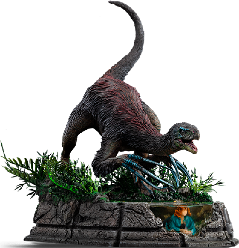 Therizinosaurus Statues by Iron Studios