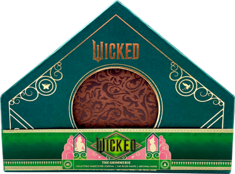 Wicked: The Grimmerie Collectible Hardcover Journal Book by Insight Editions