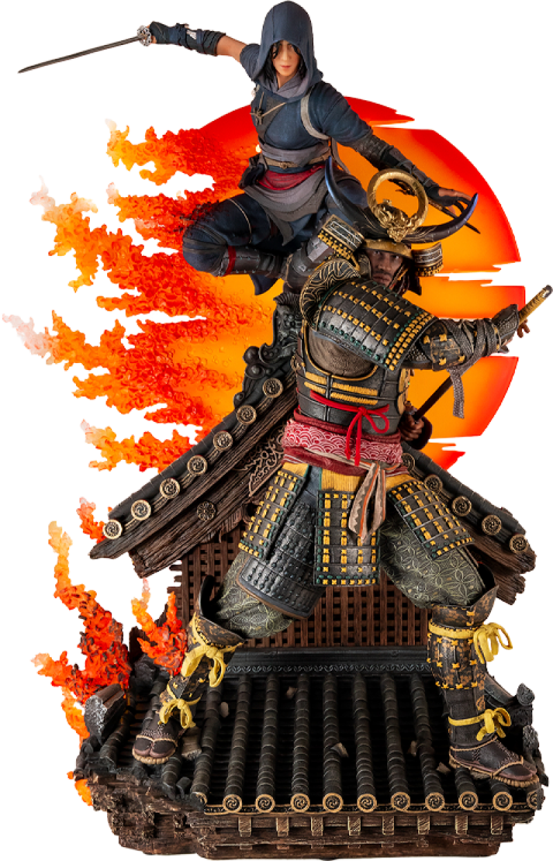 Animus Naoe & Yasuke Statues by PureArts