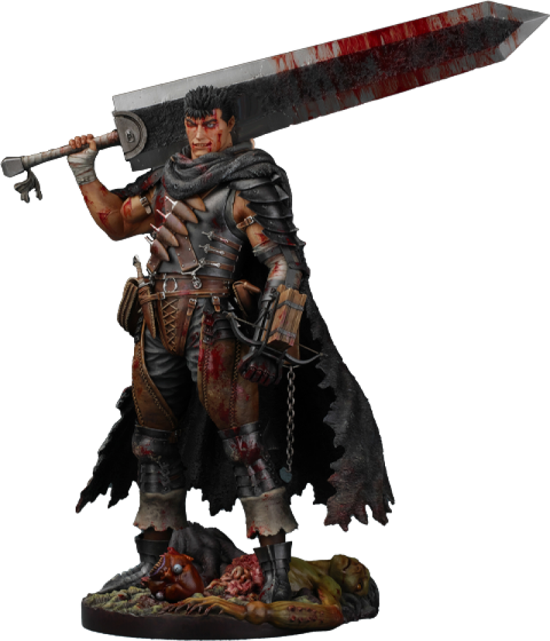 Guts, Lost Children Arc, The Black Swordsman (Redecoration Version) Statues by Gecco Co.