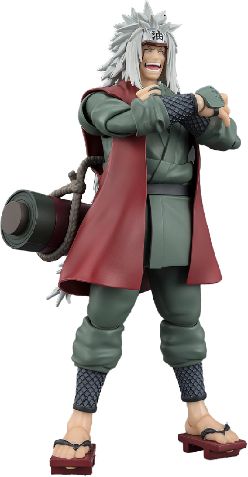Jiraiya -Hidden Leaf Heroic Master Sage- (Sage Mode Set) Action Figure by Tamashii Nations