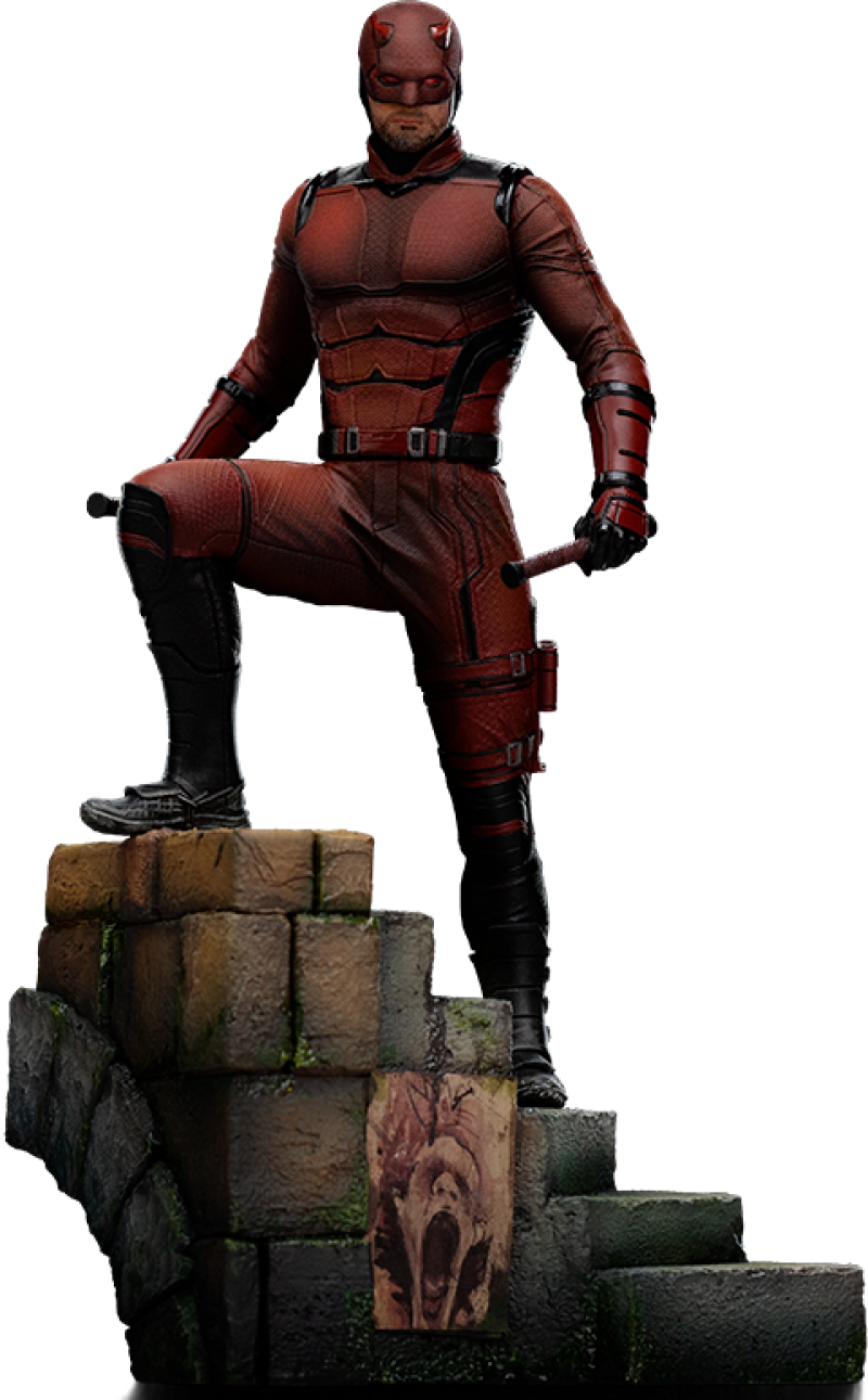 Iron Studios Daredevil: Born Again Daredevil Art Scale 1/10 Statue