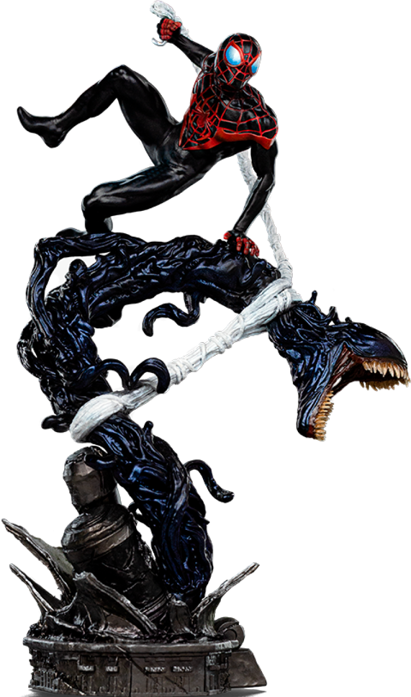 Miles Morales 1:10 Scale Statue by Iron Studios