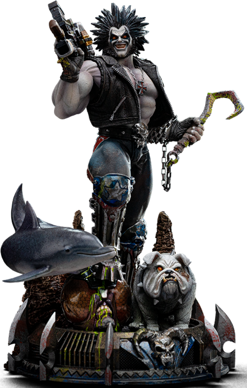 Lobo Unleashed 1:10 Scale Statue by Iron Studios