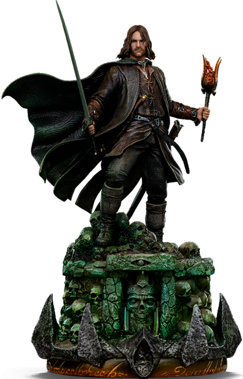 Aragorn Unleashed 1:10 Scale Statue by Iron Studios