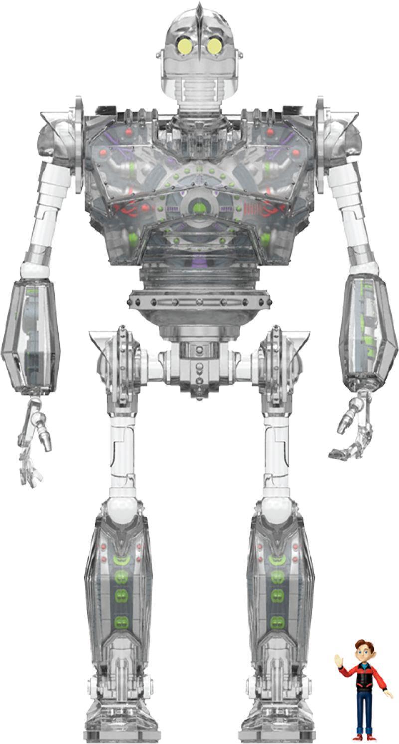 The Iron Giant (Clear) Action Figure by Super 7
