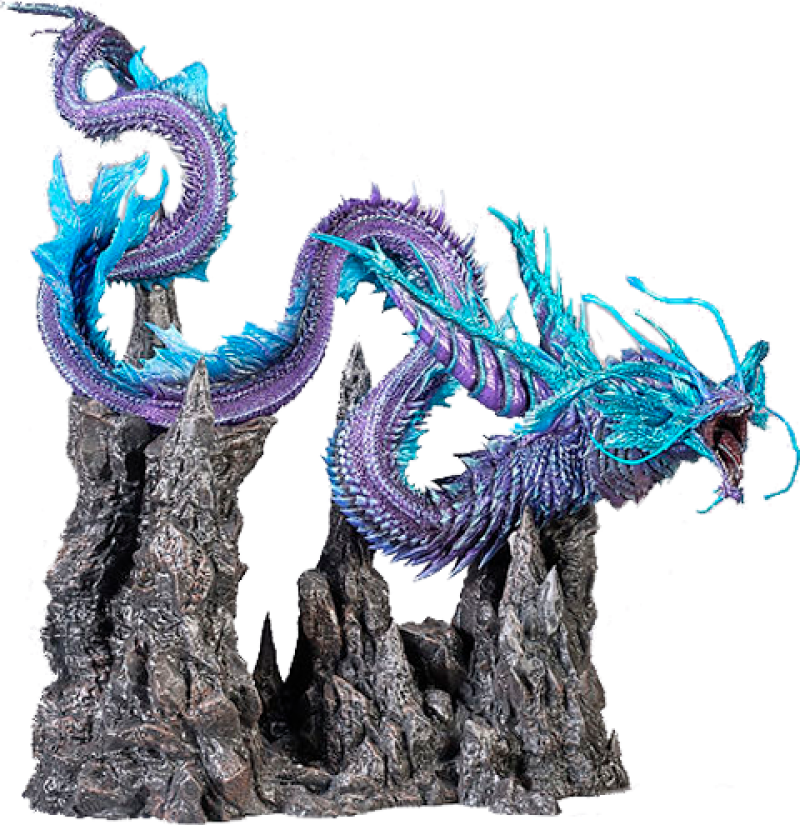 Titanus Tiamat Statues by Spiral Studio