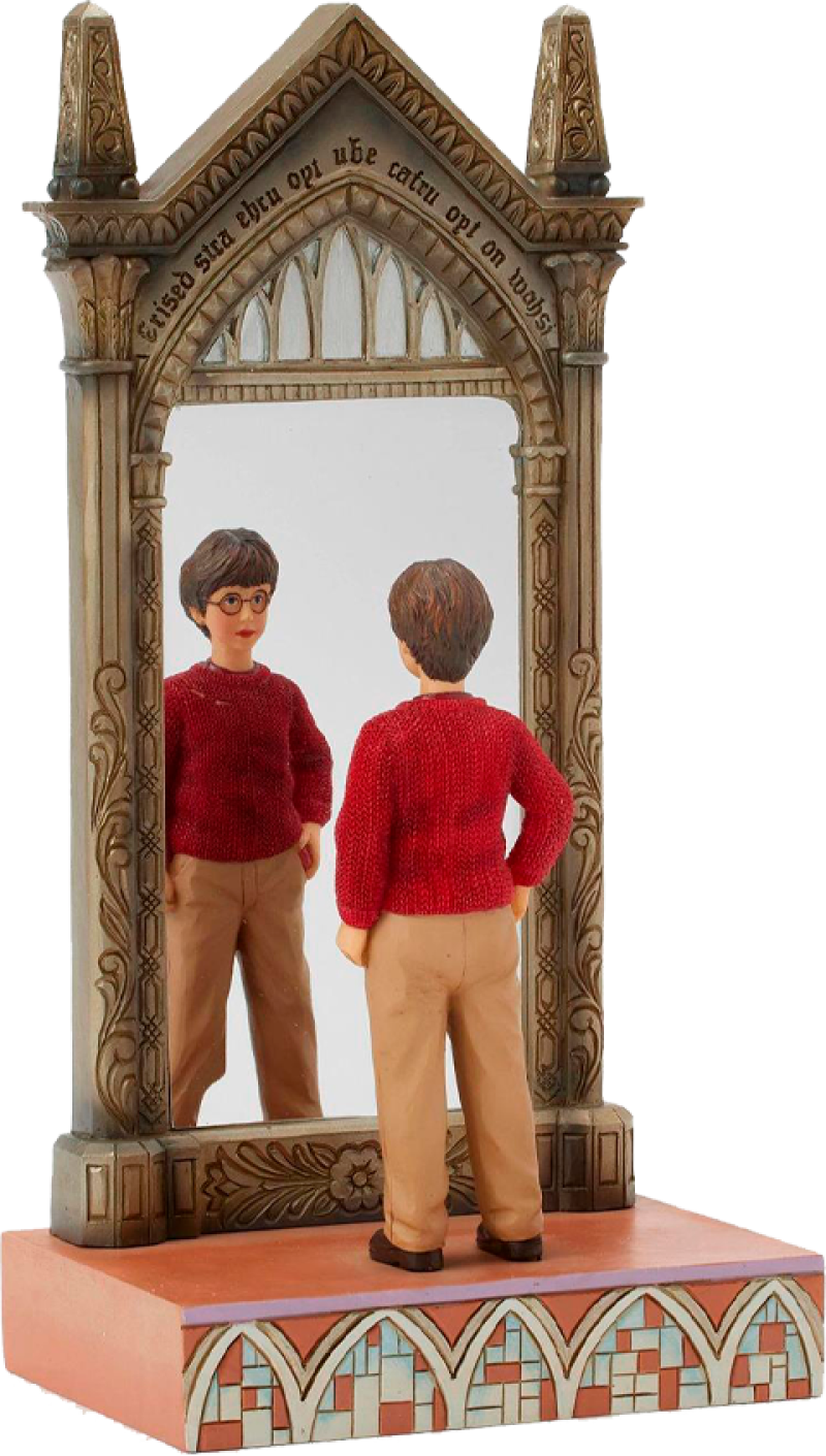 Harry & Mirror of Erised Figurine by Enesco, LLC