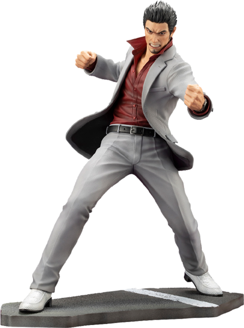 Kazuma Kiryu Statues by Kotobukiya
